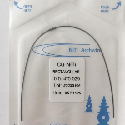 Cu-NiTi Rectangular 0.014 x 0.025