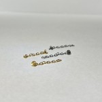 Lingual Button Chain Gold - Zincirli Buton 10lu paket