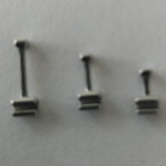 Crimpable Hook Straight 10lu Paket